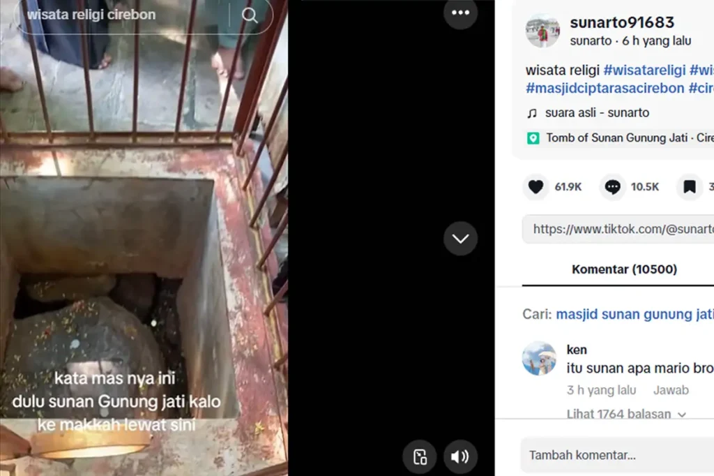 Viral Lubang Menuju Mekah