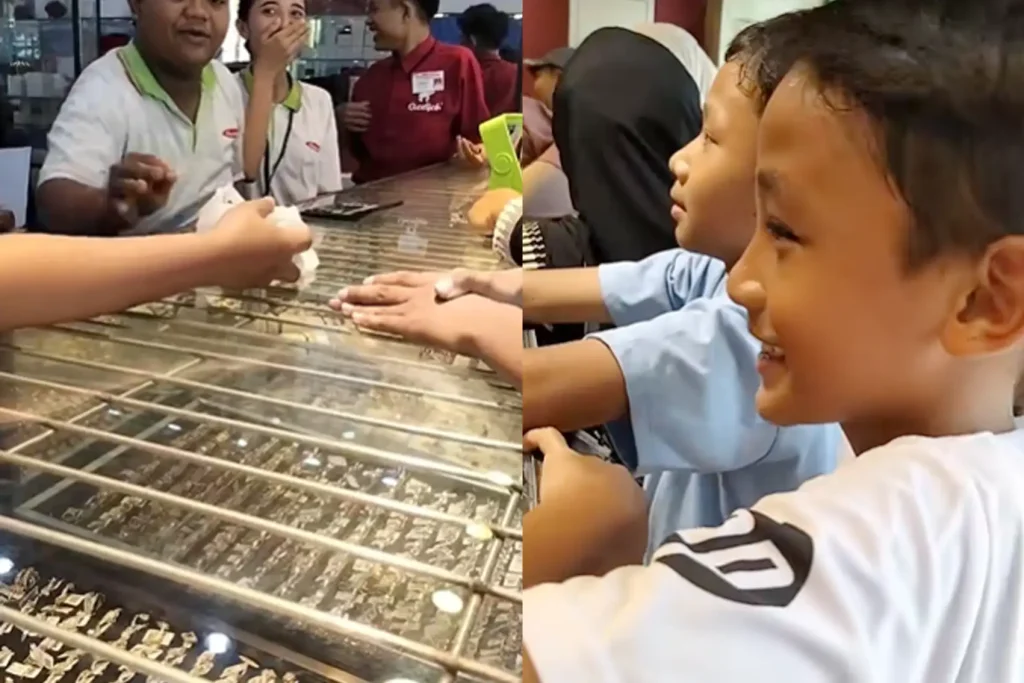 Bocah ke Toko Emas Bawa Batu Biasa