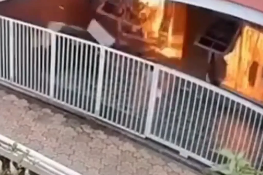 Detik Detik Ledakan Gas
