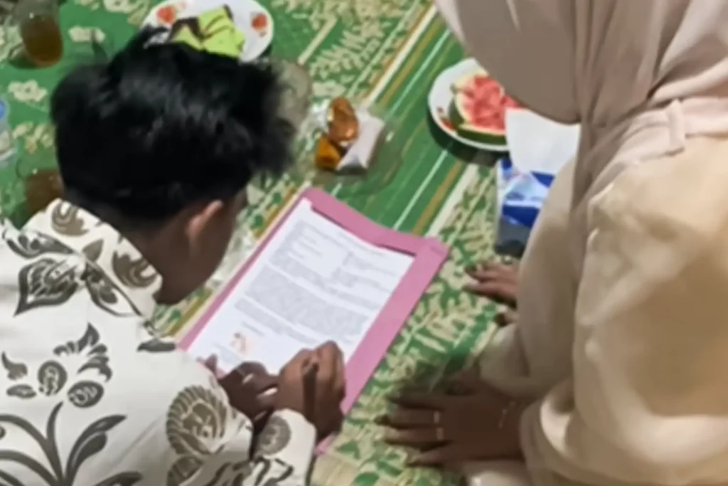 Surat Perjanjian Lamaran
