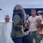 Wanita Hamil Ditendang